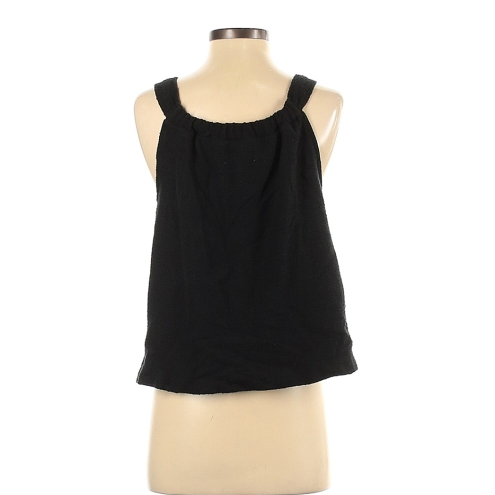 Texture & Thread Button-Front Swing Tank - Picture 5 of 7